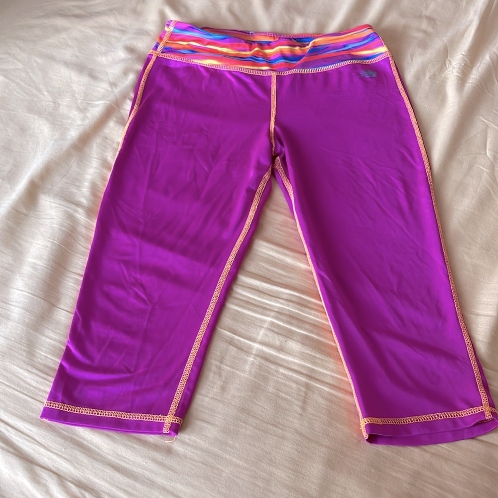 New Balance girls purple Shorts in size medium 10-12
